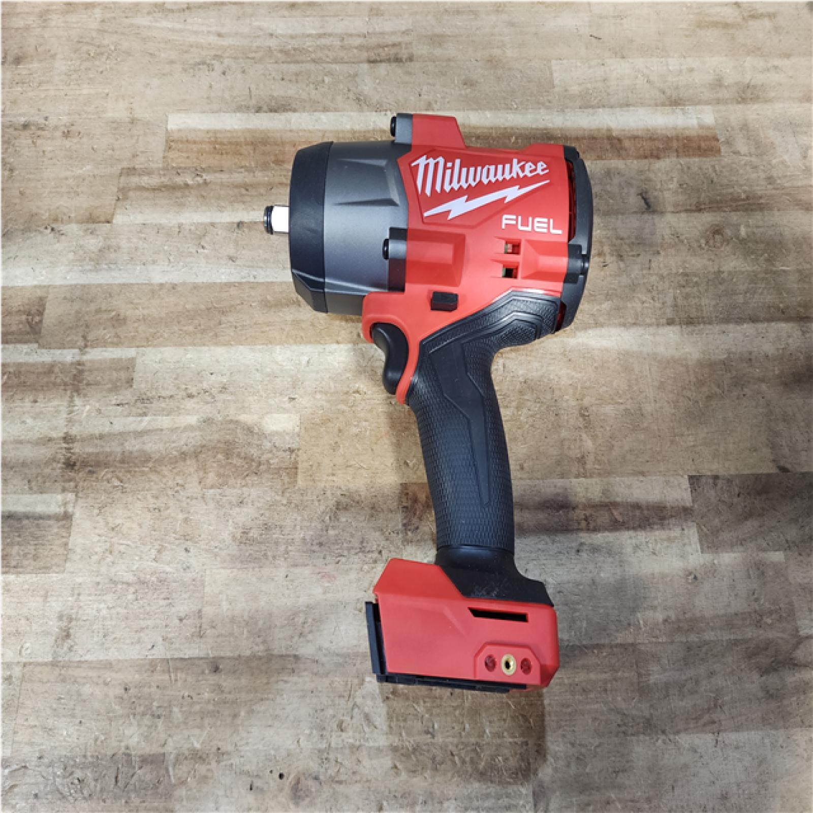 Houston Location AS-IS Milwaukee FUEL 18V Lithium-Ion Brushless Cordless 1/2 in. Impact Wrench with Friction Ring (Tool-Only)