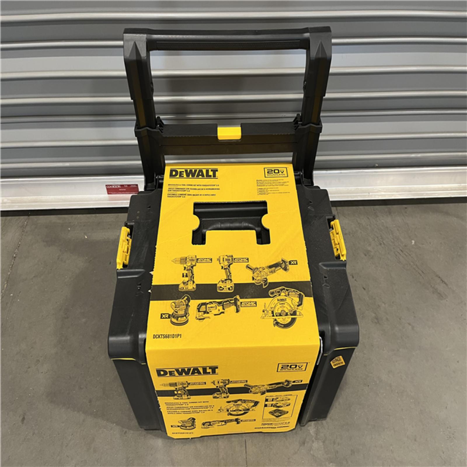 NEW - DEWALT 20-Volt MAX ToughSystem Lithium-Ion 6-Tool Cordless Combo Kit