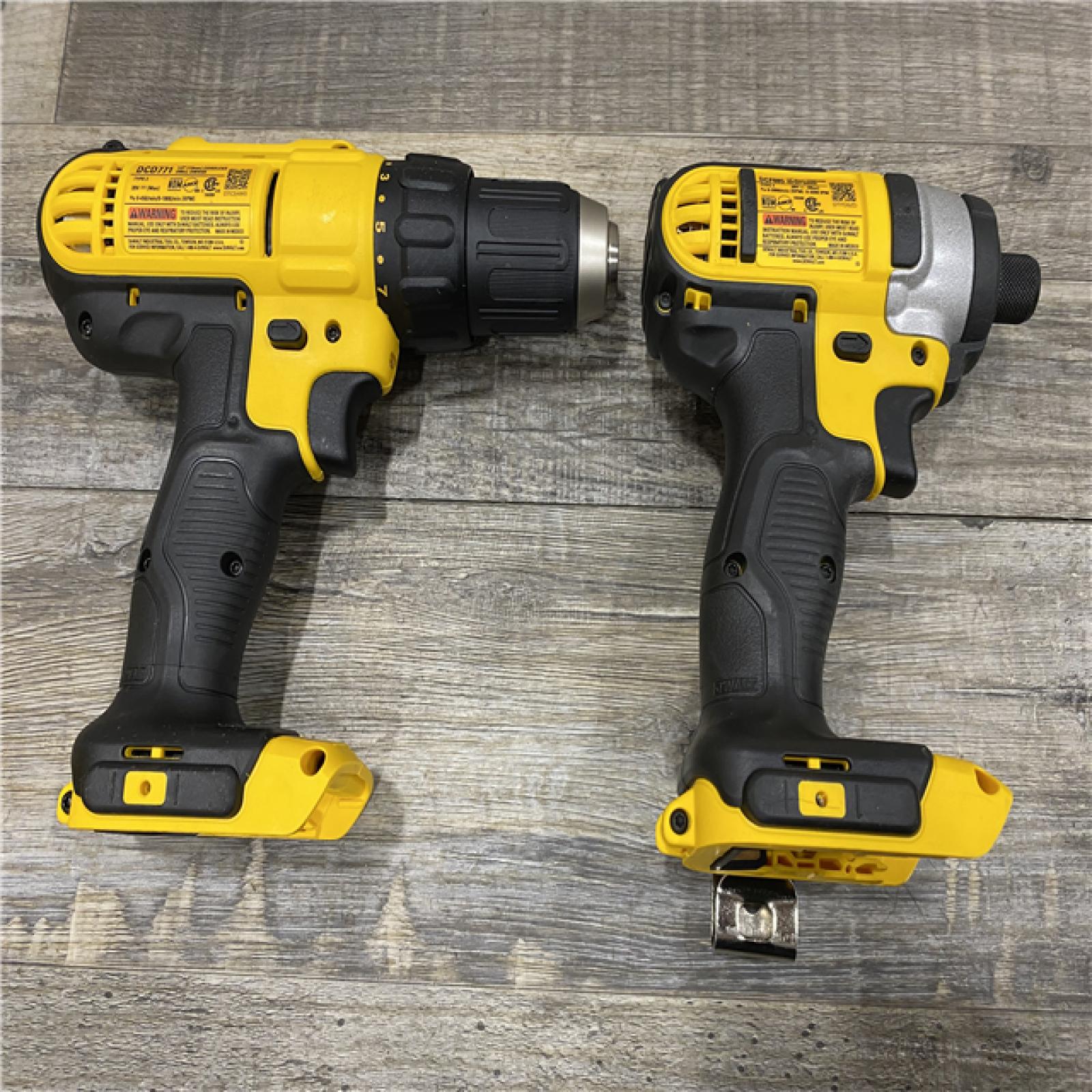 AS-IS DEWALT 20V MAX Cordless Drill/Impact 2 Tool Combo Kit