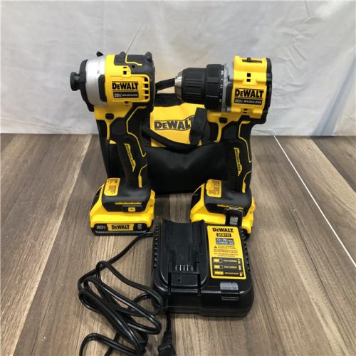 AS-IS DEWALT ATOMIC 20-Volt MAX Lithium-Ion Cordless Combo Kit