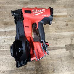HOUSTON LOCATION - AS-IS (APPEARS LIKE NEW) Milwaukee FUEL 18-Volt Lithium-Ion Brushless Cordless Coil Roofing Nailer (Tool Only)