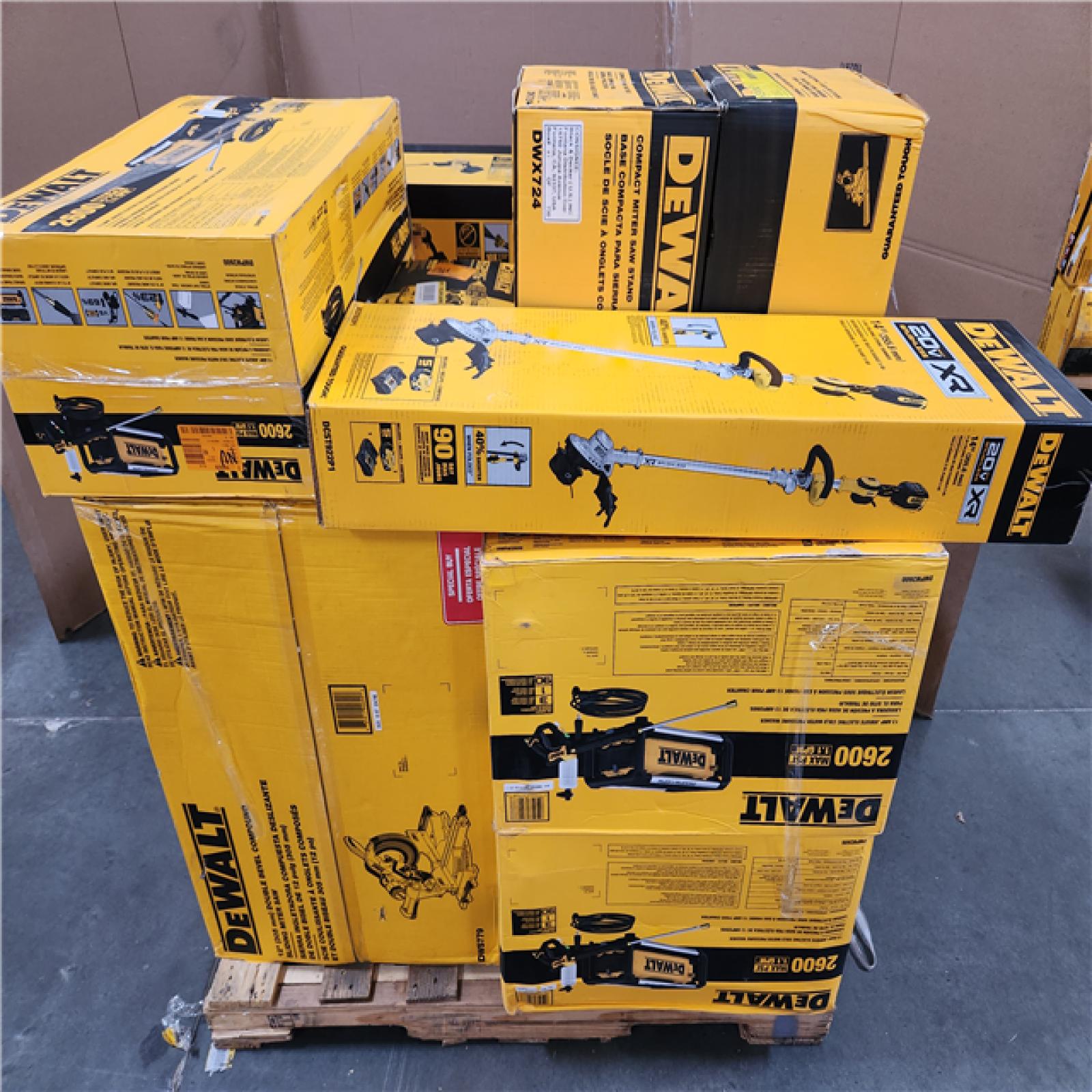 California DeWalt Tool Pallet: Appears in Excellent Condition