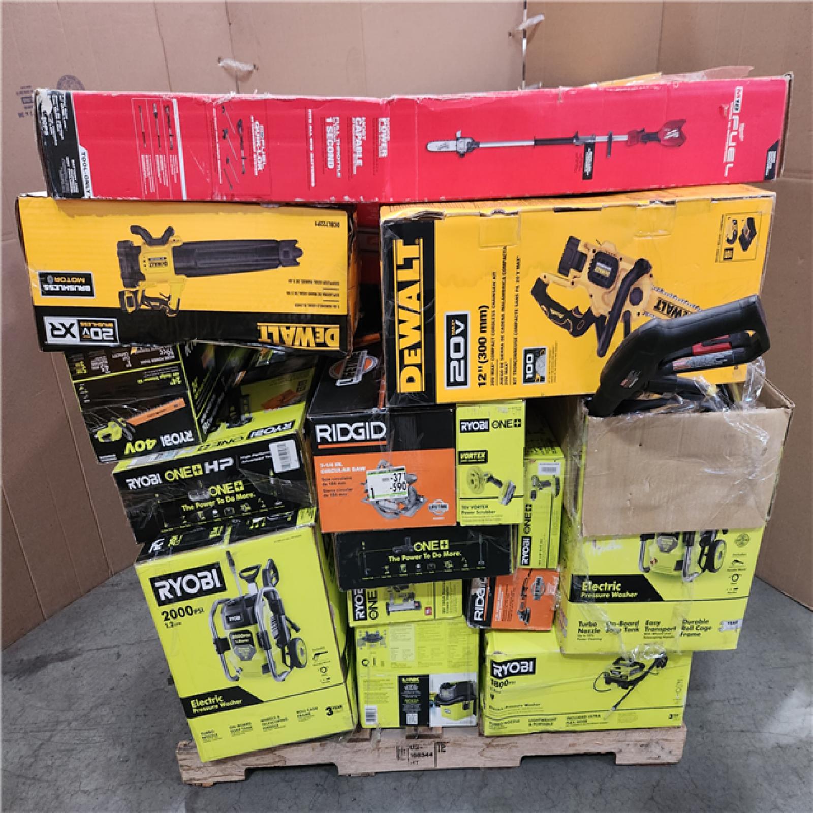 CALIFORNIA AS-IS TOOL PALLET