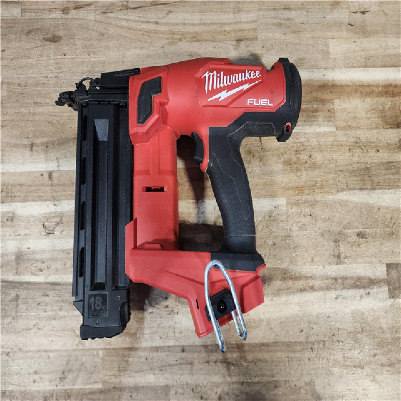HOUSTON LOCATION - AS-IS Milwaukee FUEL 18-Volt Lithium-Ion Brushless Cordless Gen II 18-Gauge Brad Nailer (Tool-Only)