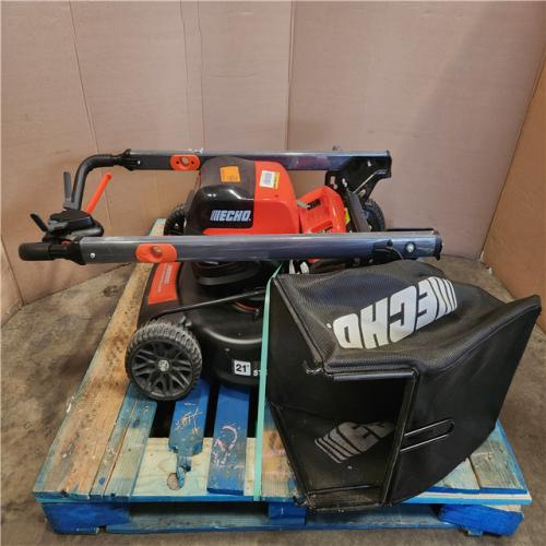 Phoenix LIKE NEW ECHO 56V 21 in. Cordless Battery 3-in-1 Walk Behind Self-Propelled Lawn Mower w/ (2) 5Ah Batteries and Rapid Charger