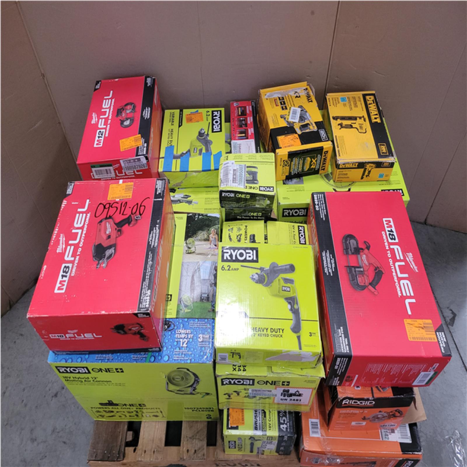 CALIFORNIA AS-IS TOOL PALLET