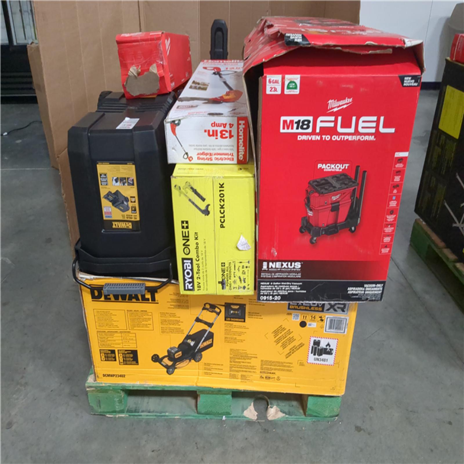 CALIFORNIA AS-IS TOOL PALLET