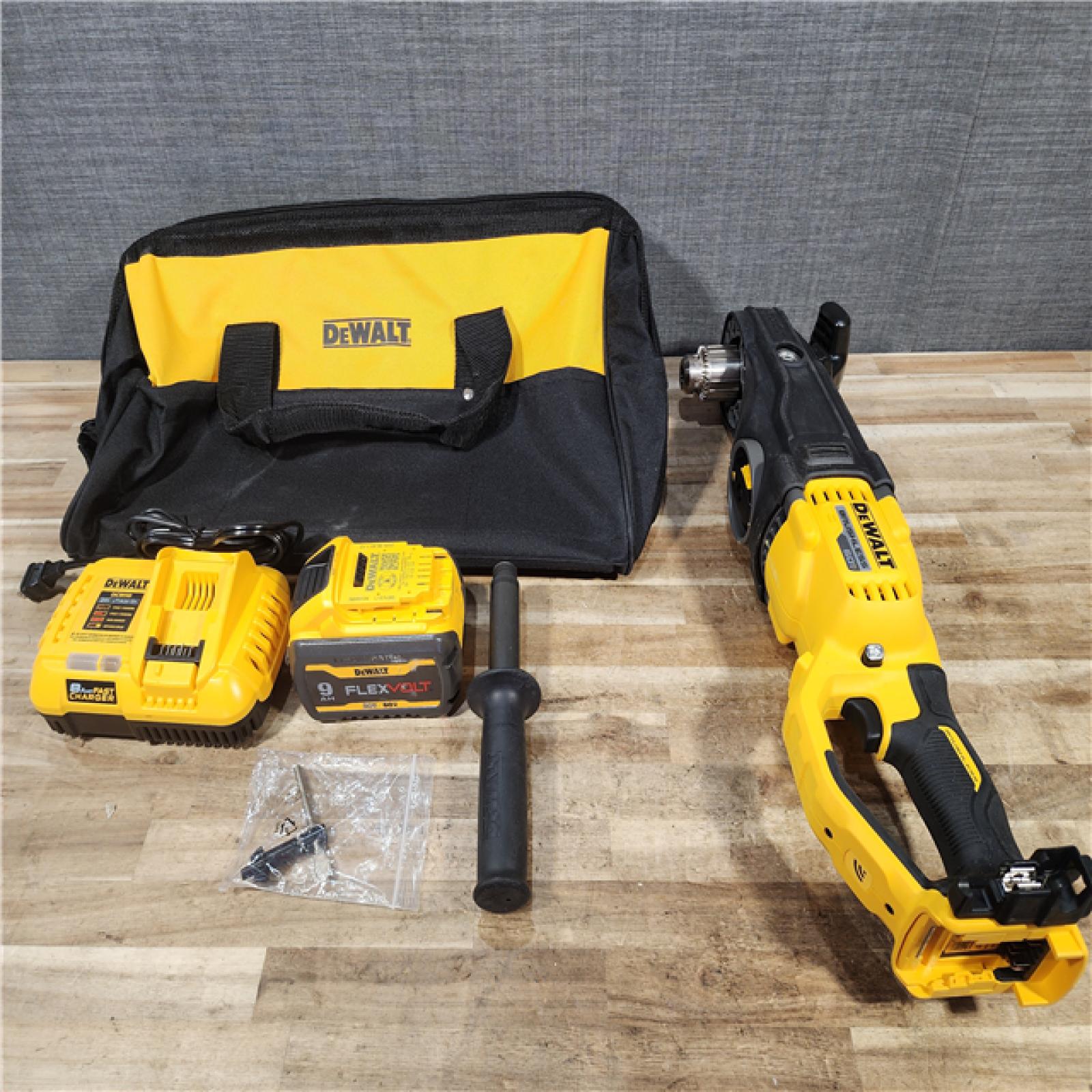 HOUSTON LOCATION - AS - IS DeWalt 60V 1/2  in-Line Handle Cordless Drill