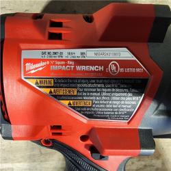 HOUSTON LOCATION - AS-IS (APPEARS LIKE NEW) Milwaukee M18 FUEL 18V Lithium-Ion Brushless Cordless 1/2 in. Impact Wrench with Friction Ring (Tool-Only)