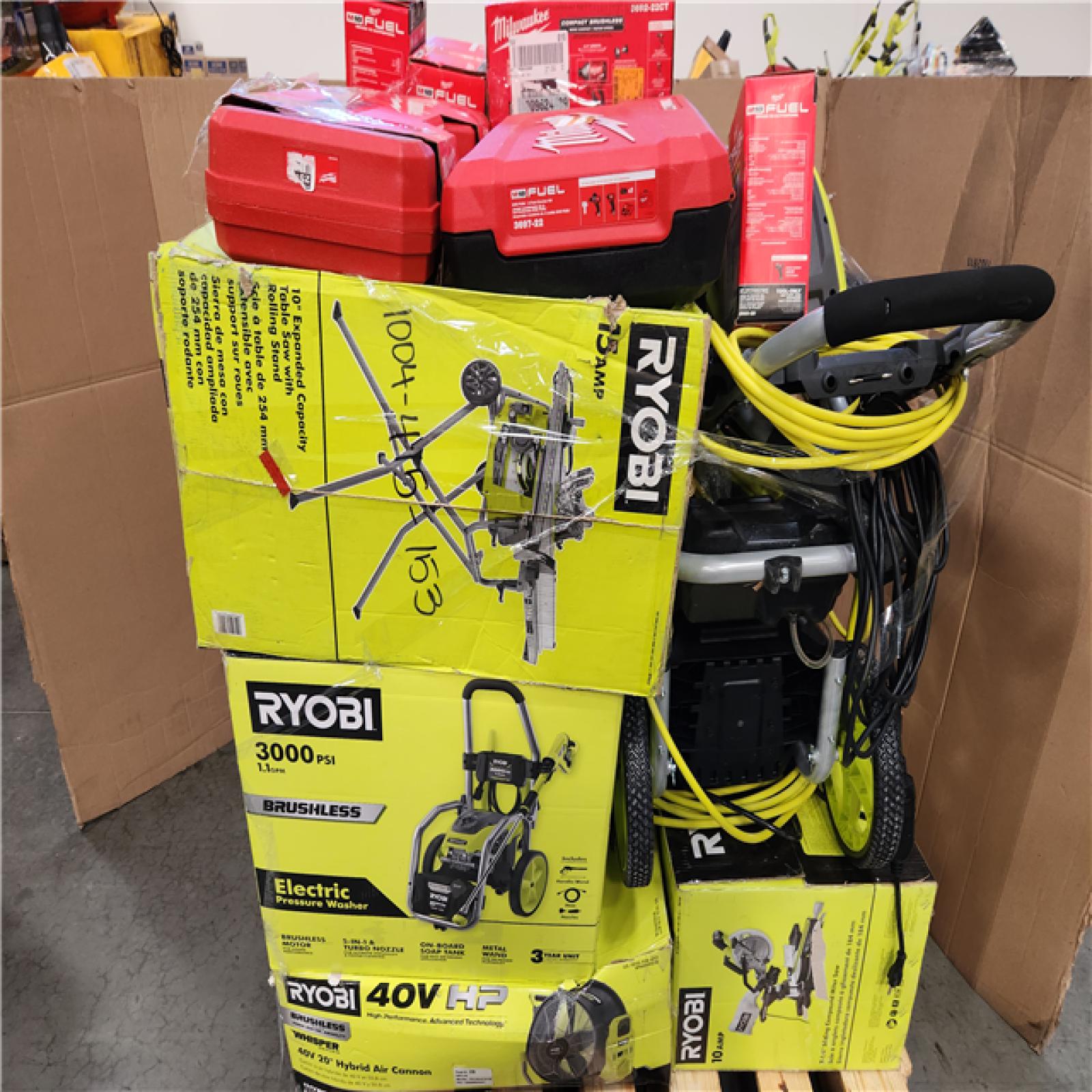 CALIFORNIA AS-IS TOOL PALLET