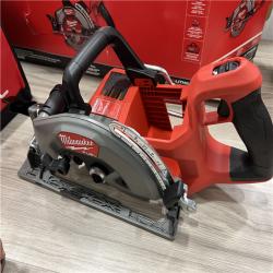 LIKE NEW Milwaukee M18 FUEL 18V Lithium-Ion Cordless 7-1/4 in. Rear Handle Circular Saw Kit with FORGE 12.0 Ah Battery and Rapid Charger