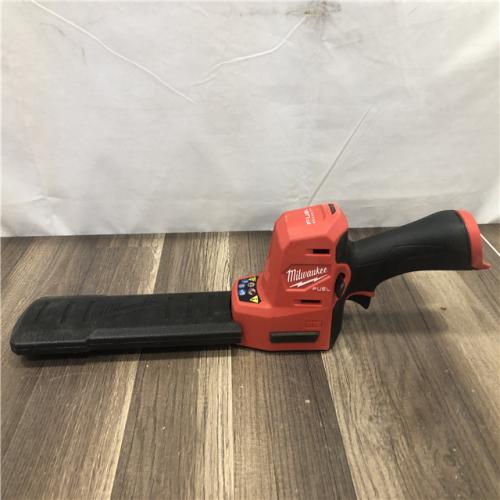AS-IS Milwaukee FUEL 8 in. 12V Lithium-Ion Brushless Cordless Battery Hedge Trimmer (Tool-Only)