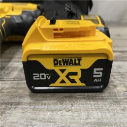 AS-IS DEWALT 20V MAX Lithium-Ion Cordless 1/2 in. Impact Wrench Kit