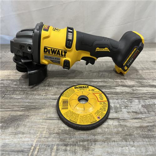 AS-IS DEWALT FLEXVOLT 60V MAX Cordless Brushless 4.5 in. to 6 in. Small Angle Grinder with Kickback Brake (Tool Only)