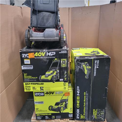 CALIFORNIA AS-IS OUTDOOR POWER EQUIPMENT