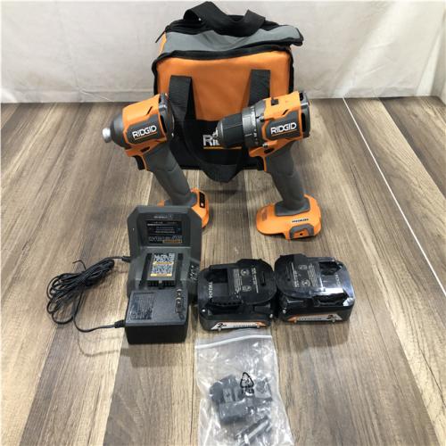 AS-IS RIDGID 18V SubCompact Brushless 2-Tool Combo Kit