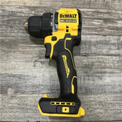 AS-IS DEWALT Atomic 20V Lithium-Ion Cordless Compact 1/2 in. Drill/Driver Kit