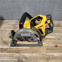 HOUSTON LOCATION - AS-IS DEWALT FLEXVOLT 60V MAX Cordless Brushless 7-1/4 in. Wormdrive Style Circular Saw (Tool Only)