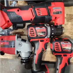 Houston Location AS-IS M18 18-Volt Lithium-Ion Cordless Combo Kit (6-Tool) with 2-Batteries  Charger and Tool Bag