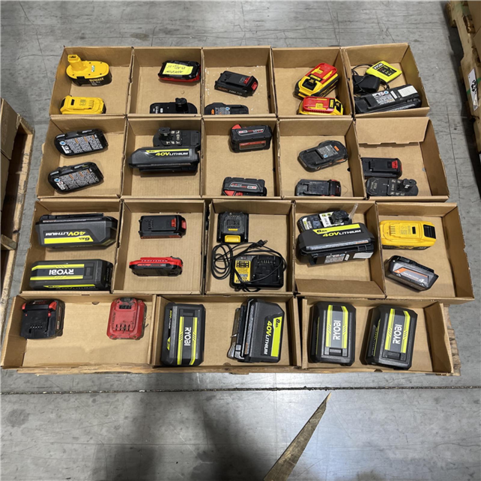 DALLAS LOCATION - AS-IS BATTERY PALLET