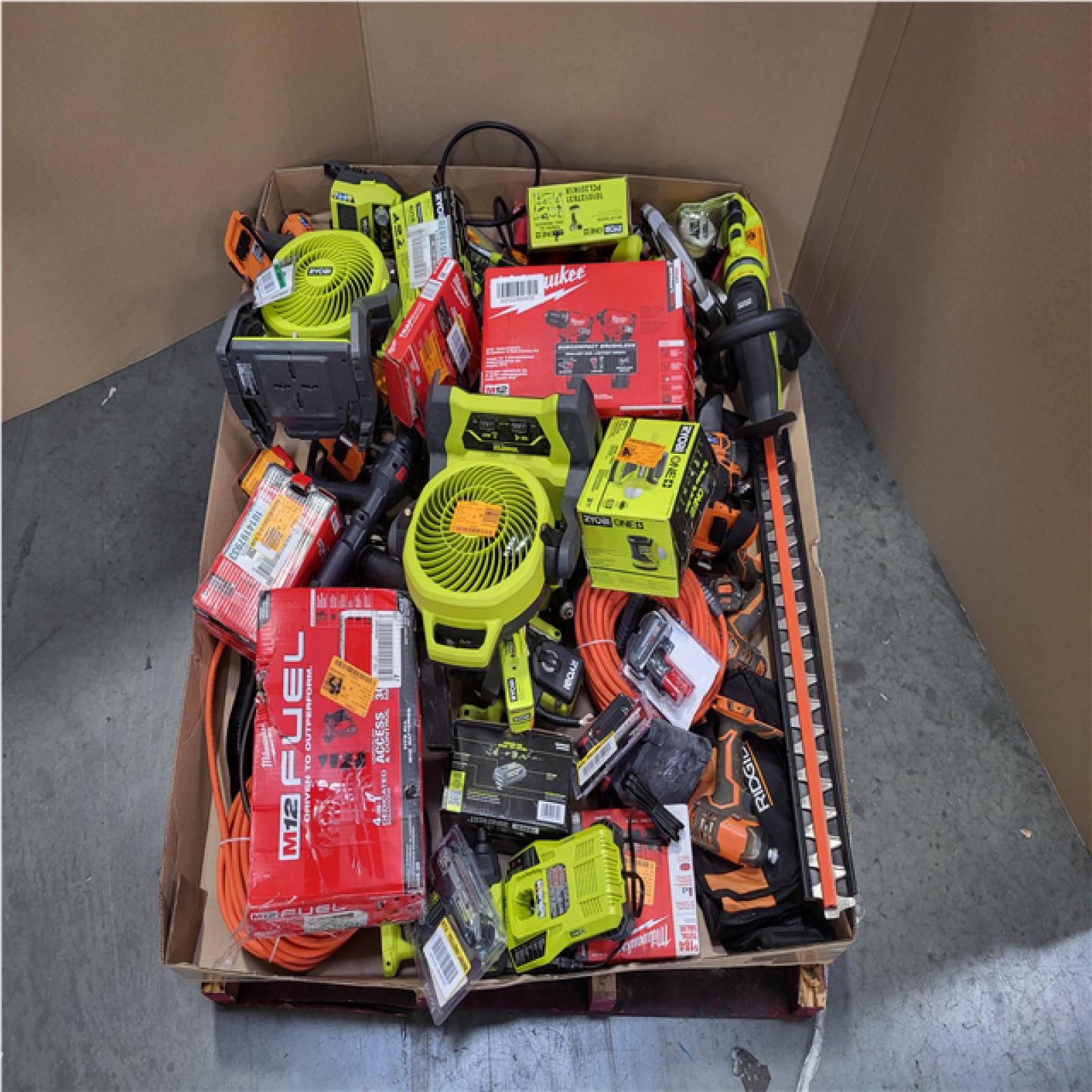 CALIFORNIA AS-IS TOOL PALLET