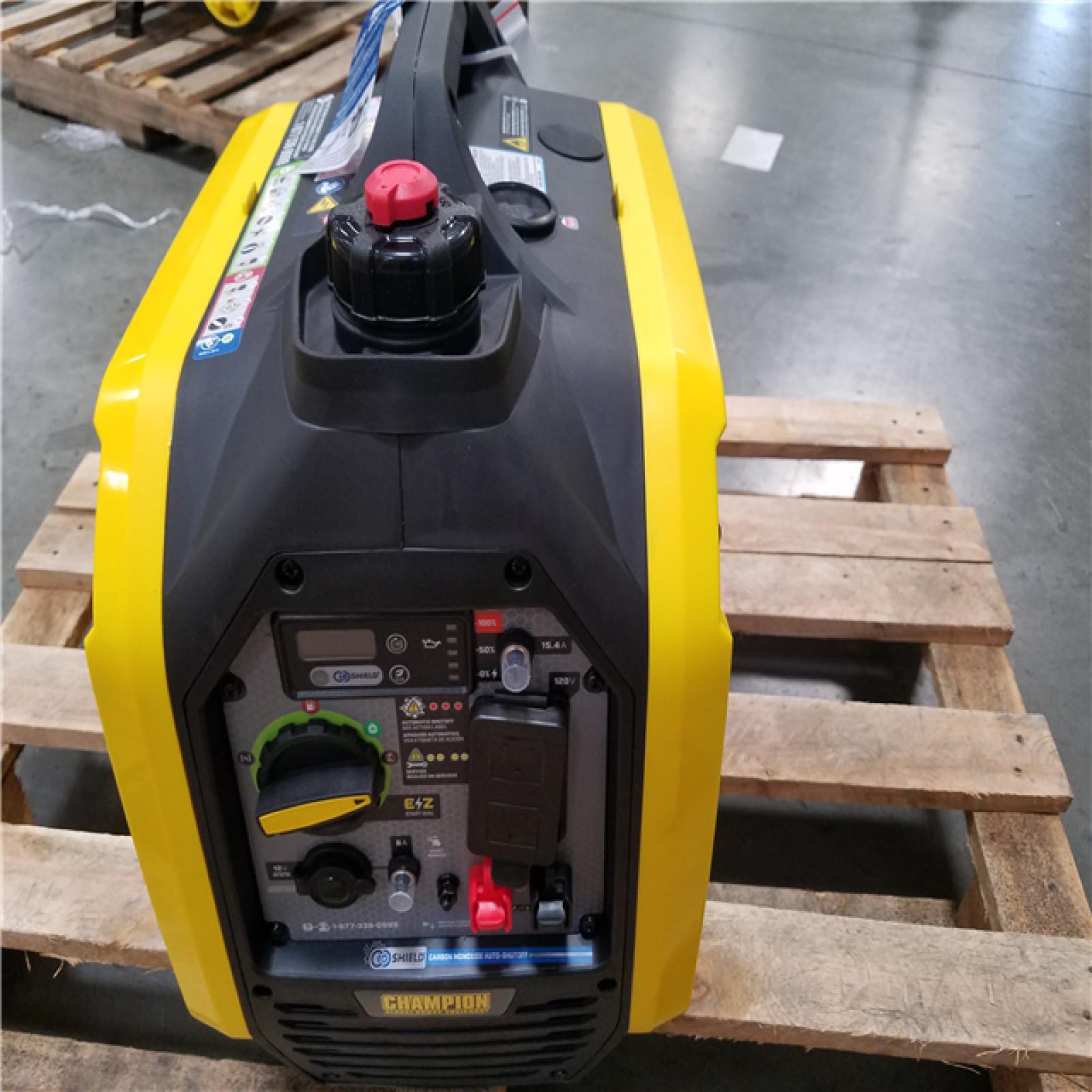 CALIFORNIA AS-IS CHAMPION DUAL FUEL PORTABLE GENERATOR
