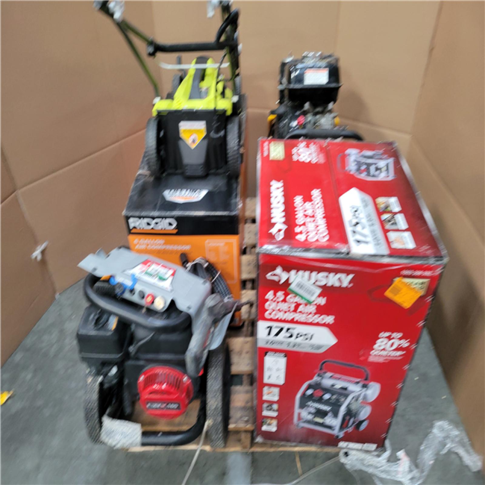 CALIFORNIA AS-IS OUTDOOR POWER EQUIPMENT