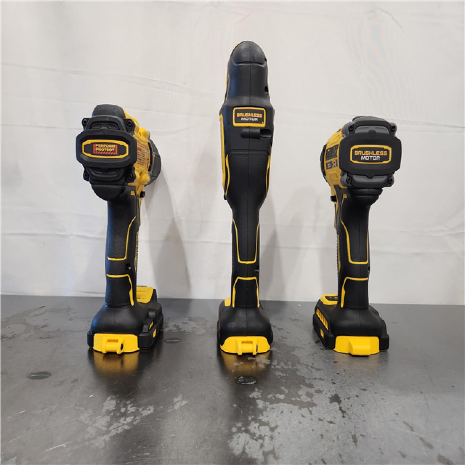 AS-IS- DEWALT 20V MAX Lithium-Ion Cordless 3-Tool Combo Kit