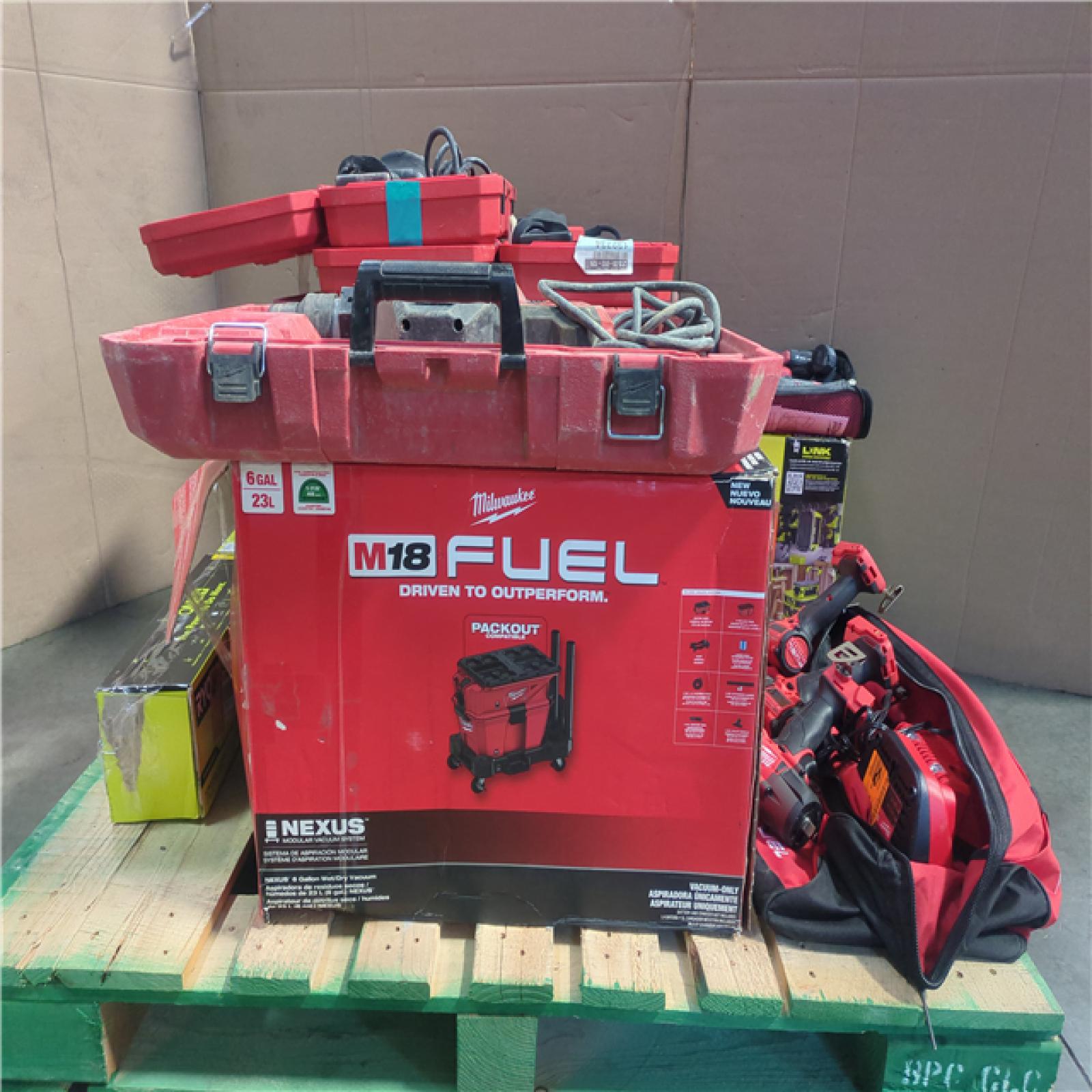 CALIFORNIA AS-IS TOOL PALLET