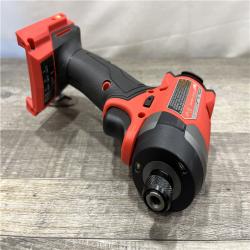 AS-IS Milwaukee FUEL 18V Lithium-Ion Brushless Cordless 1/4 in. Hex Impact Driver Kit