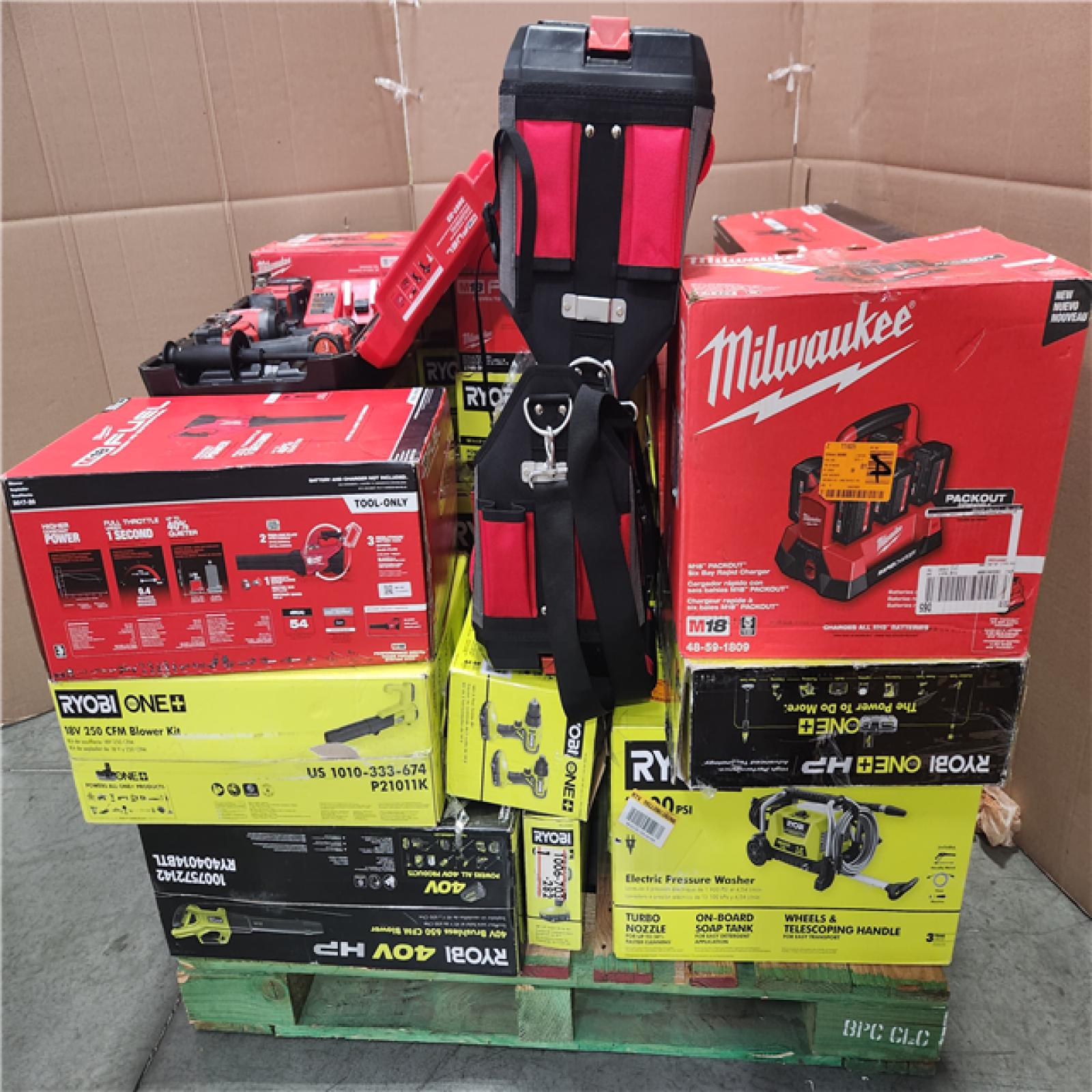 CALIFORNIA AS-IS TOOL PALLET