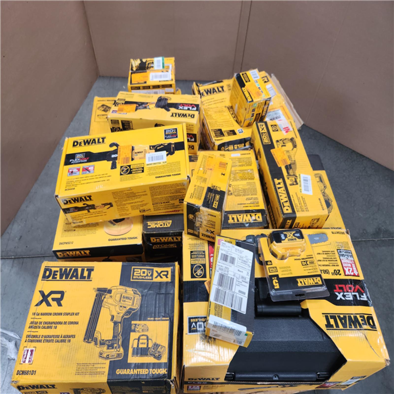 CALIFORNIA AS-IS TOOL PALLET