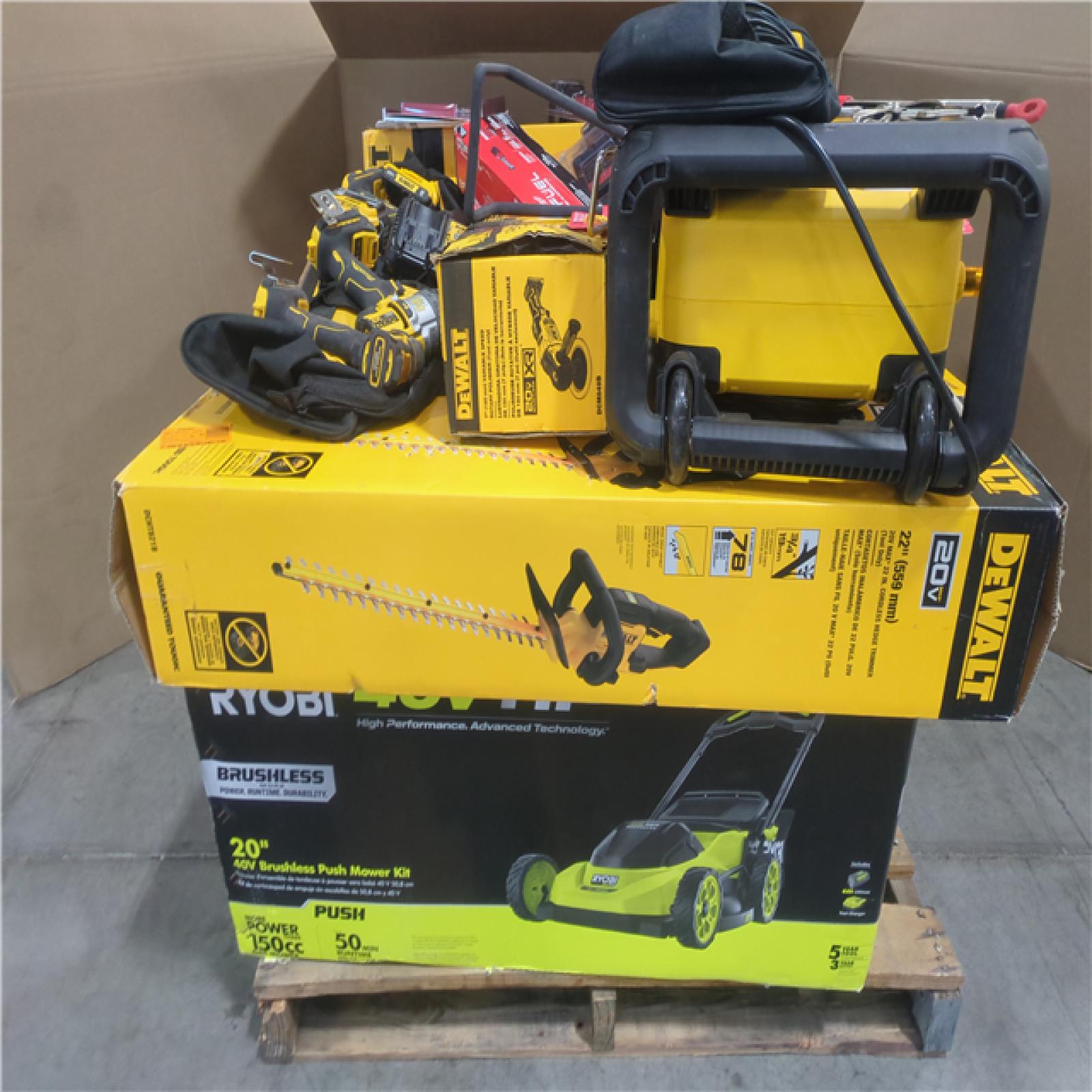 CALIFORNIA AS-IS TOOL PALLET