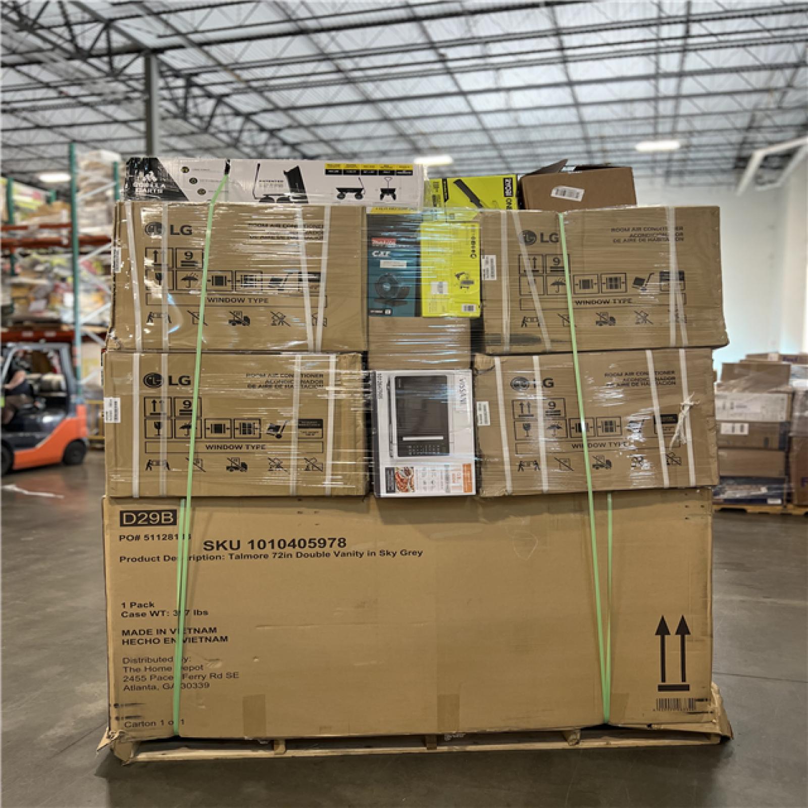 DALLAS LOCATION - AS-IS HOME IMPROVEMENT PALLET
