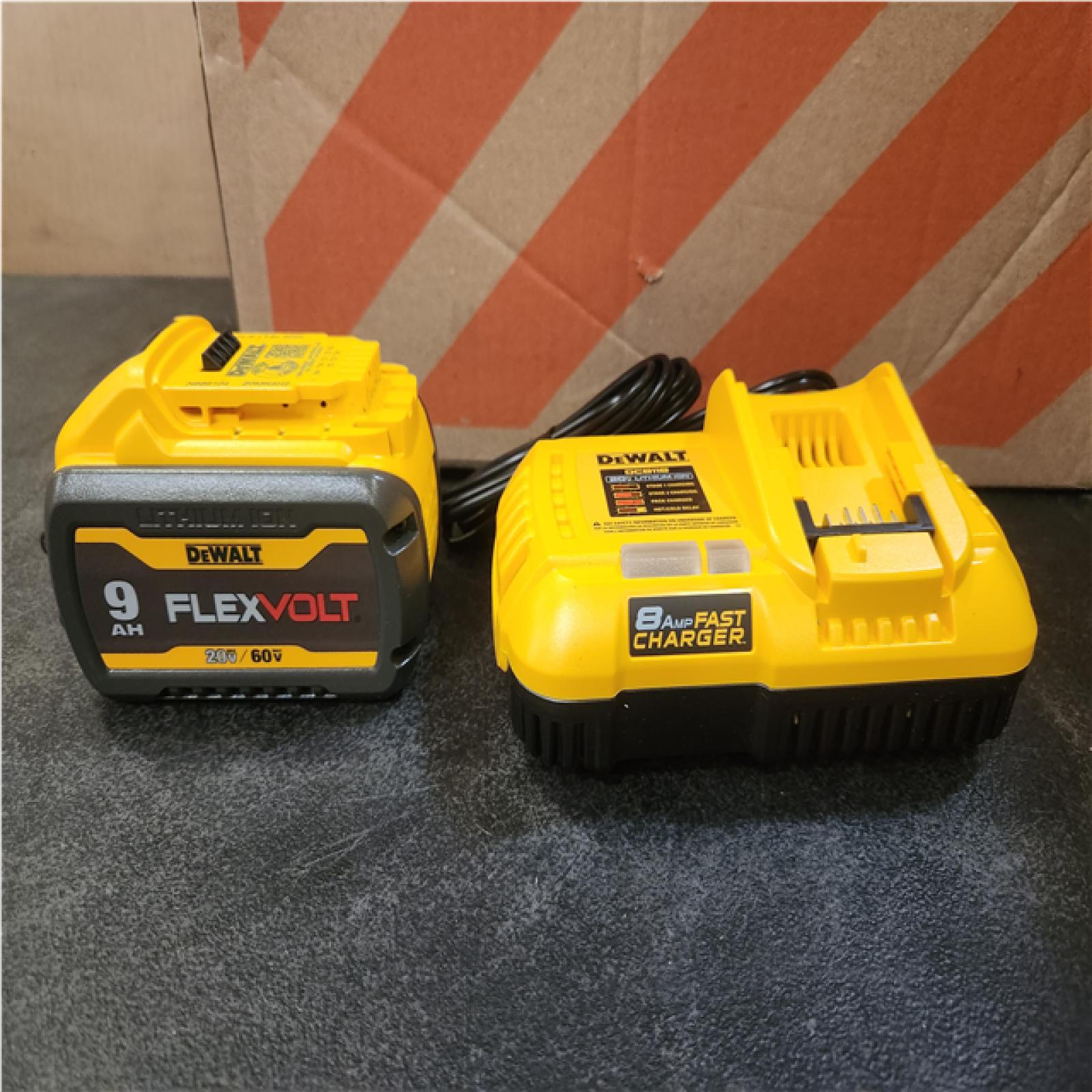 Phoenix NEW DEWALT 20V/60V MAX FLEXVOLT Lithium-Ion 9.0Ah Battery and Charger Starter Kit
