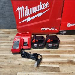 HOUSTON LOCATION - AS-IS Milwaukee  FUEL 18V Lithium-Ion Brushless Cordless Hammer Drill and Impact Driver Combo Kit