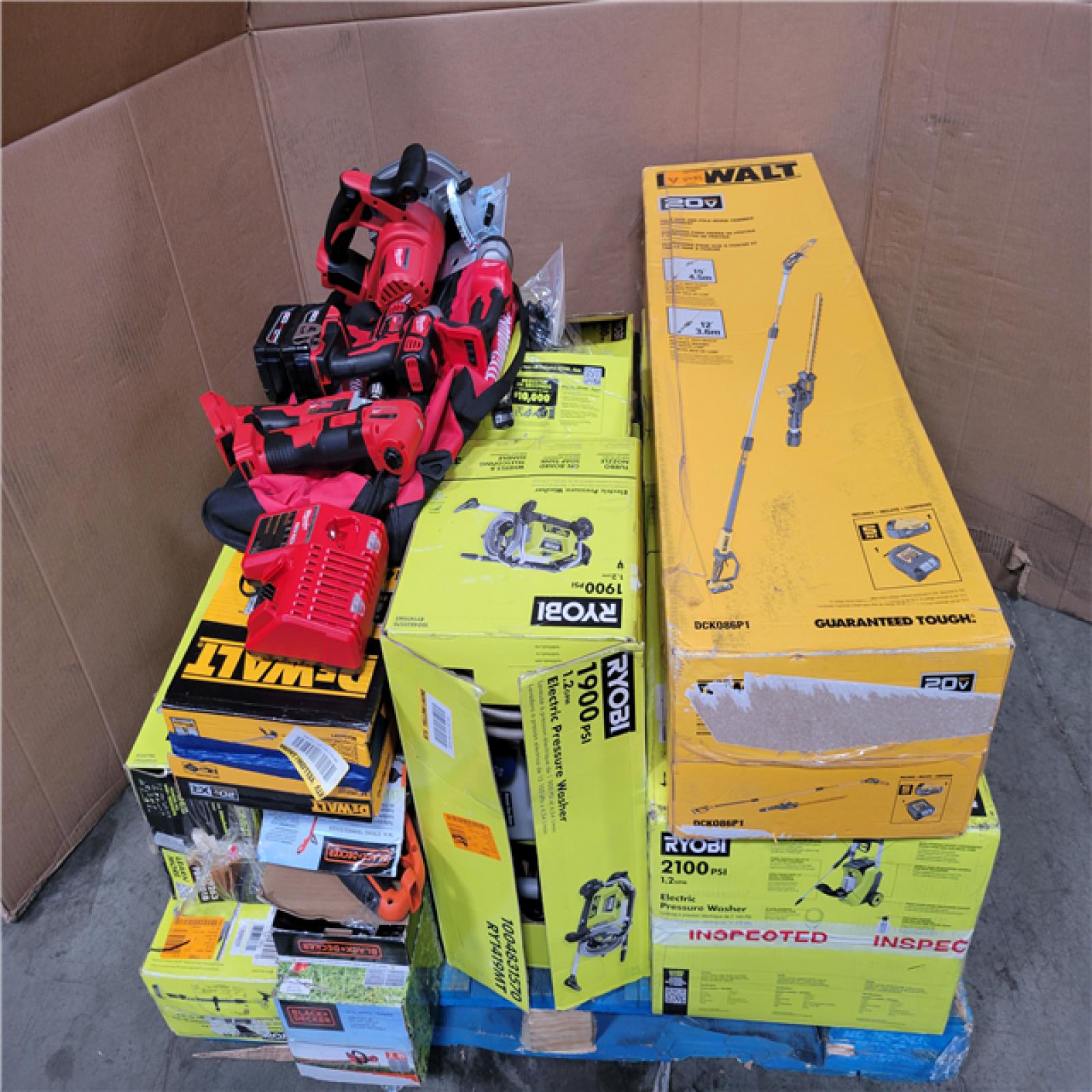 CALIFORNIA AS-IS TOOL PALLET