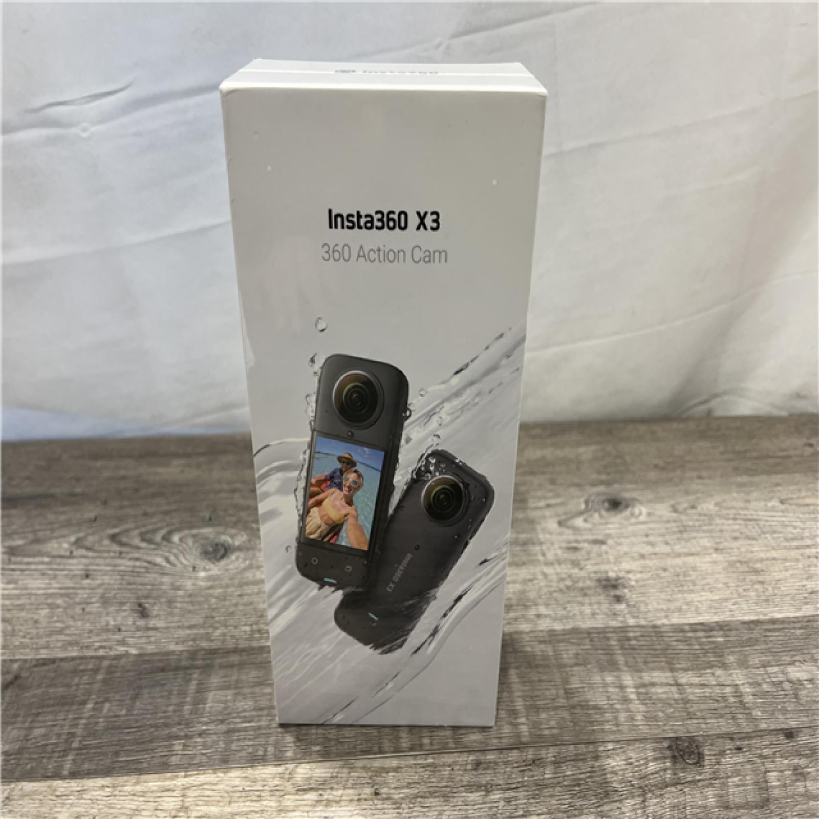 NEW Insta360 - X3 5.7K 360 Degree Action Camera - Black