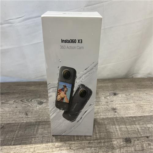 NEW Insta360 - X3 5.7K 360 Degree Action Camera - Black