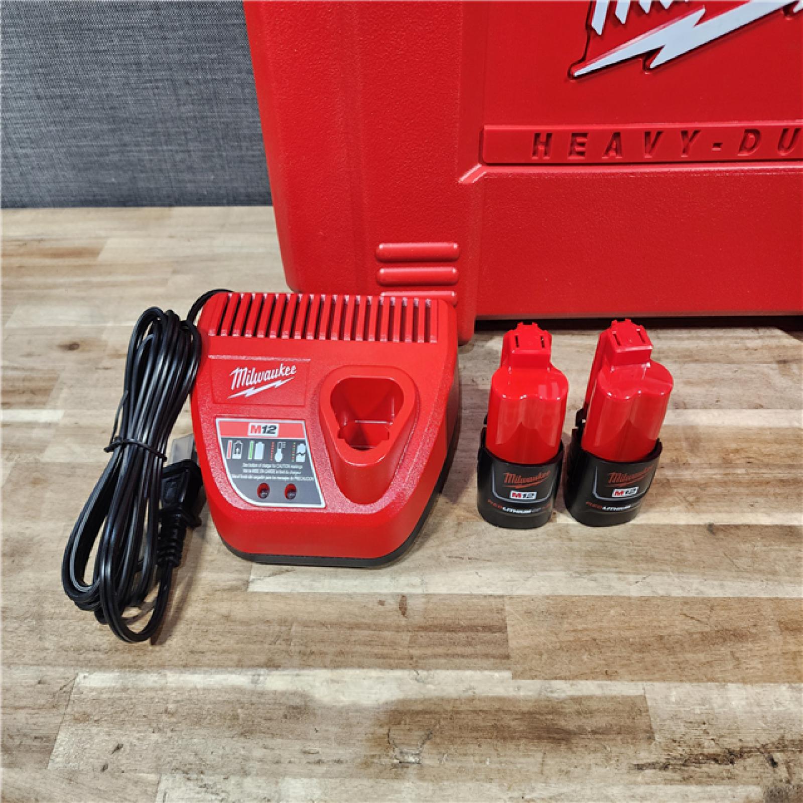 HOUSTON LOCATION - AS-IS (APPEARS LIKE NEW) M12 12-Volt Lithium-Ion Force Logic Cordless Press Tool Kit (3 Jaws Included) with Two 1.5 Ah Battery and Hard Case