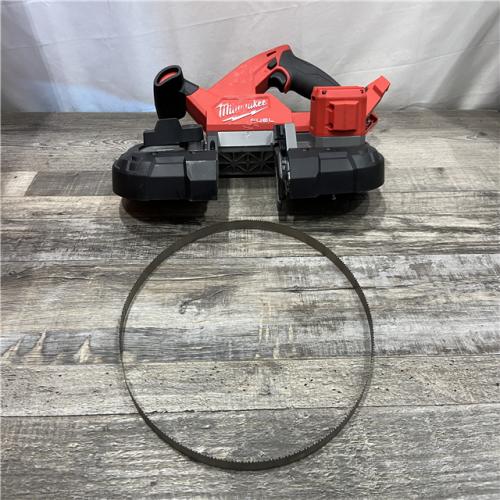 AS-IS Milwaukee FUEL 18V Lithium-Ion Brushless Cordless Compact Bandsaw (Tool-Only)