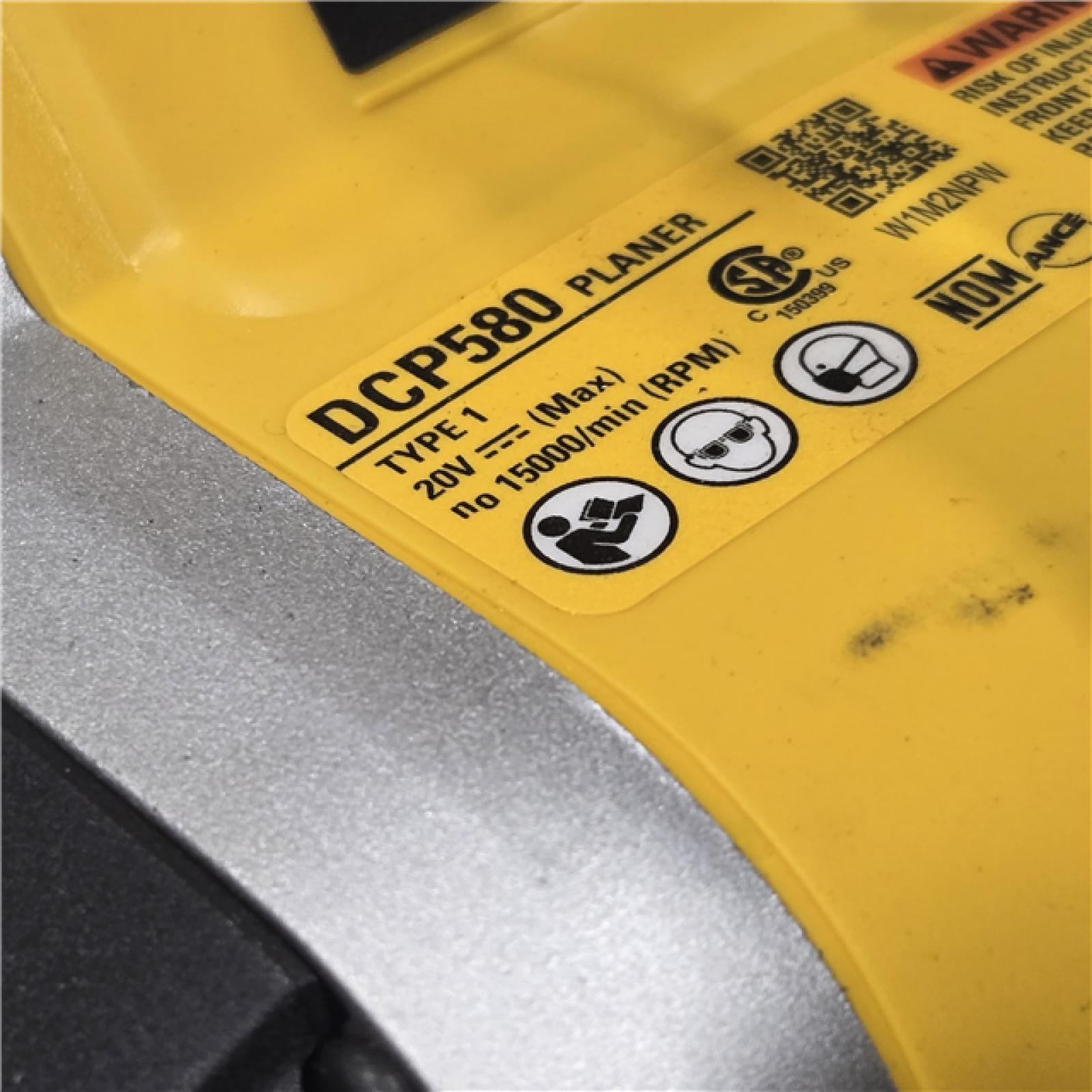 AS-IS DEWALT DCP580B 20V MAX Planer (Tool-Only)