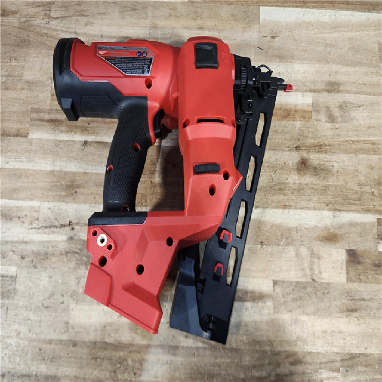 HOUSTON LOCATION - AS-IS Milwaukee FUEL 18-Volt Lithium-Ion Brushless Cordless Gen II 16-Gauge Angled Finish Nailer (Tool-Only)