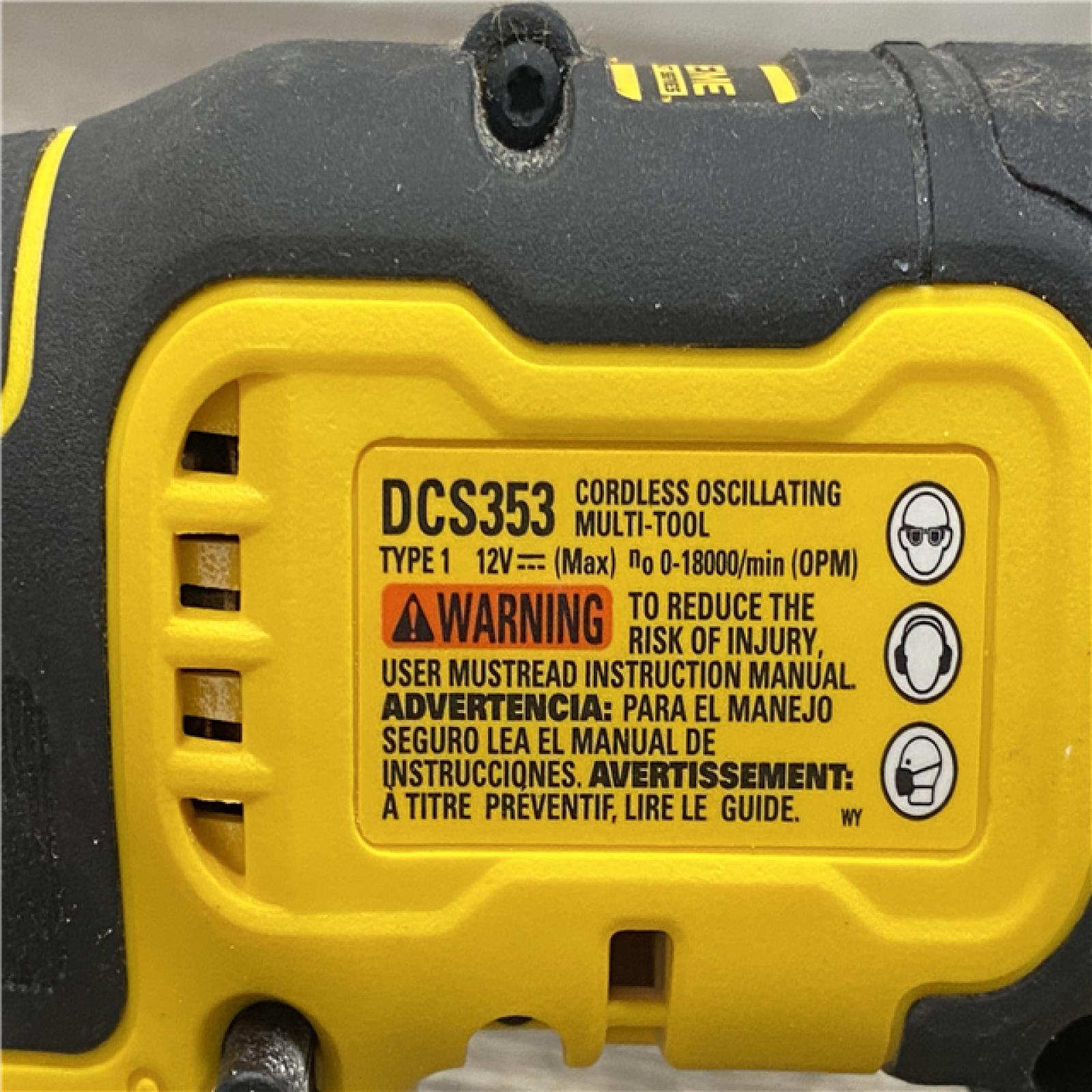 AS-IS DEWALT XTREME 12V MAX Brushless Cordless Oscillating (Tool Only)