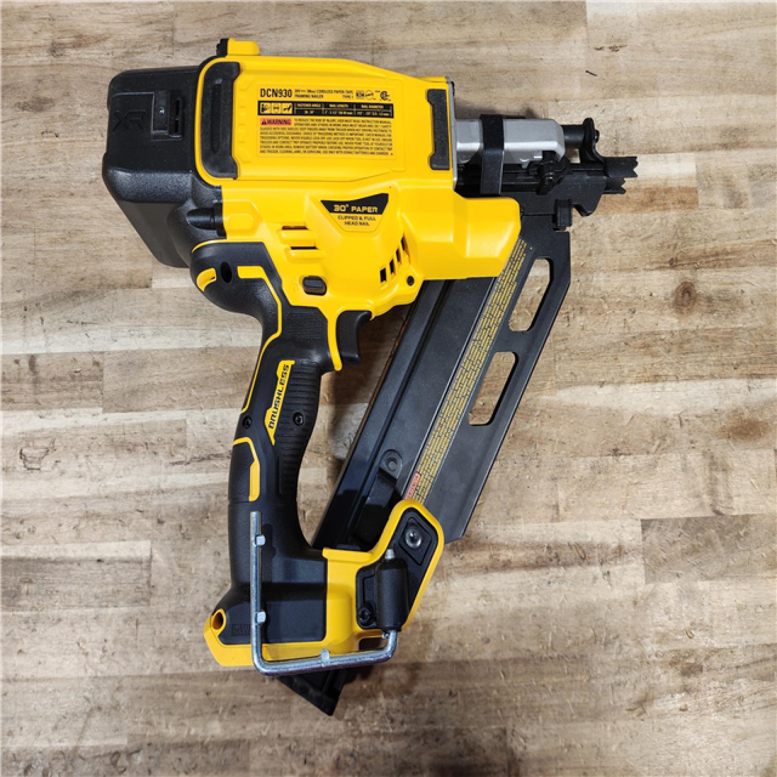 HOUSTON LOCATION - AS-IS DEWALT 20V 30 Degree Cordless Framing Nailer (Tool-Only)