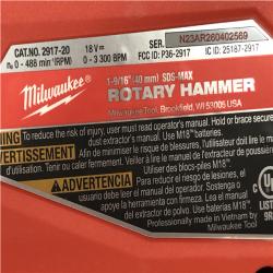 AS-IS Milwaukee FUEL 18V Lithium-Ion Brushless Cordless 1-9/16 in. SDS-Max Rotary Hammer (Tool-Only)