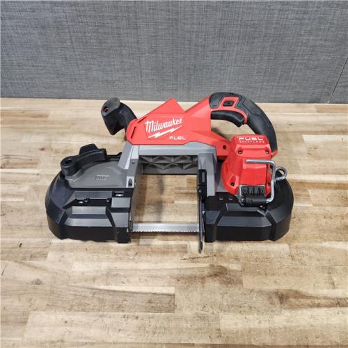HOUSTON LOCATION - AS - IS Milwaukee FUEL 18V Lithium-Ion Brushless Cordless Deep Cut Band Saw (Tool-Only)