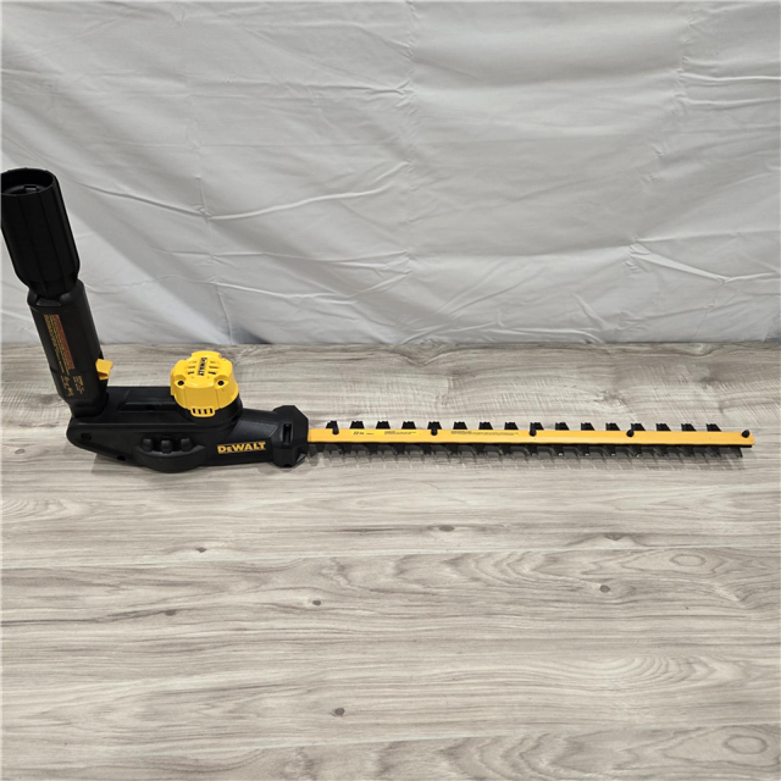 AS-IS DEWALT 20V MAX Cordless Battery Powered Pole Hedge Trimmer (Tool Only)