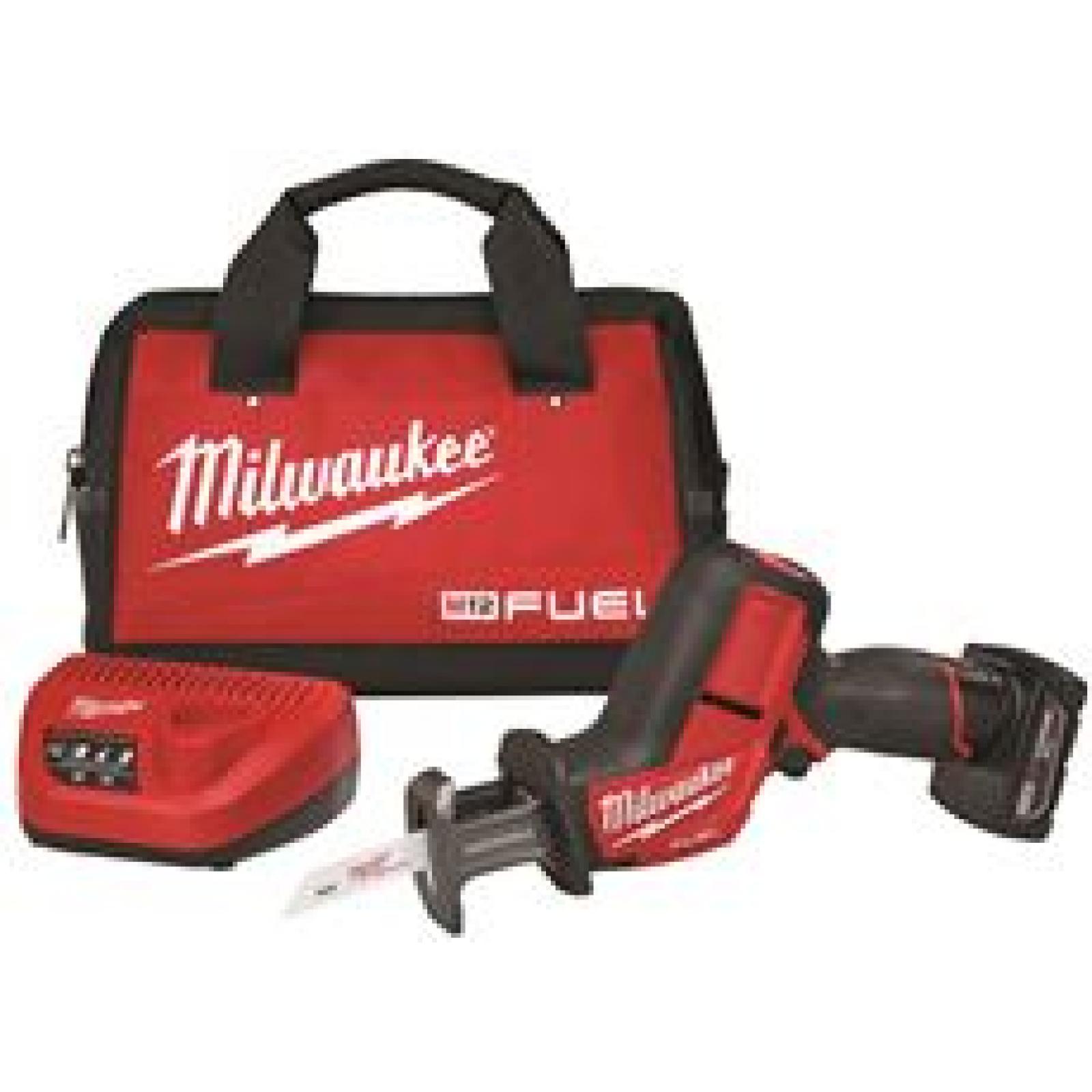 NEW - Milwaukee FUEL 12V Lithium-Ion Brushless Cordless HACKZALL Reciprocating Saw Kit