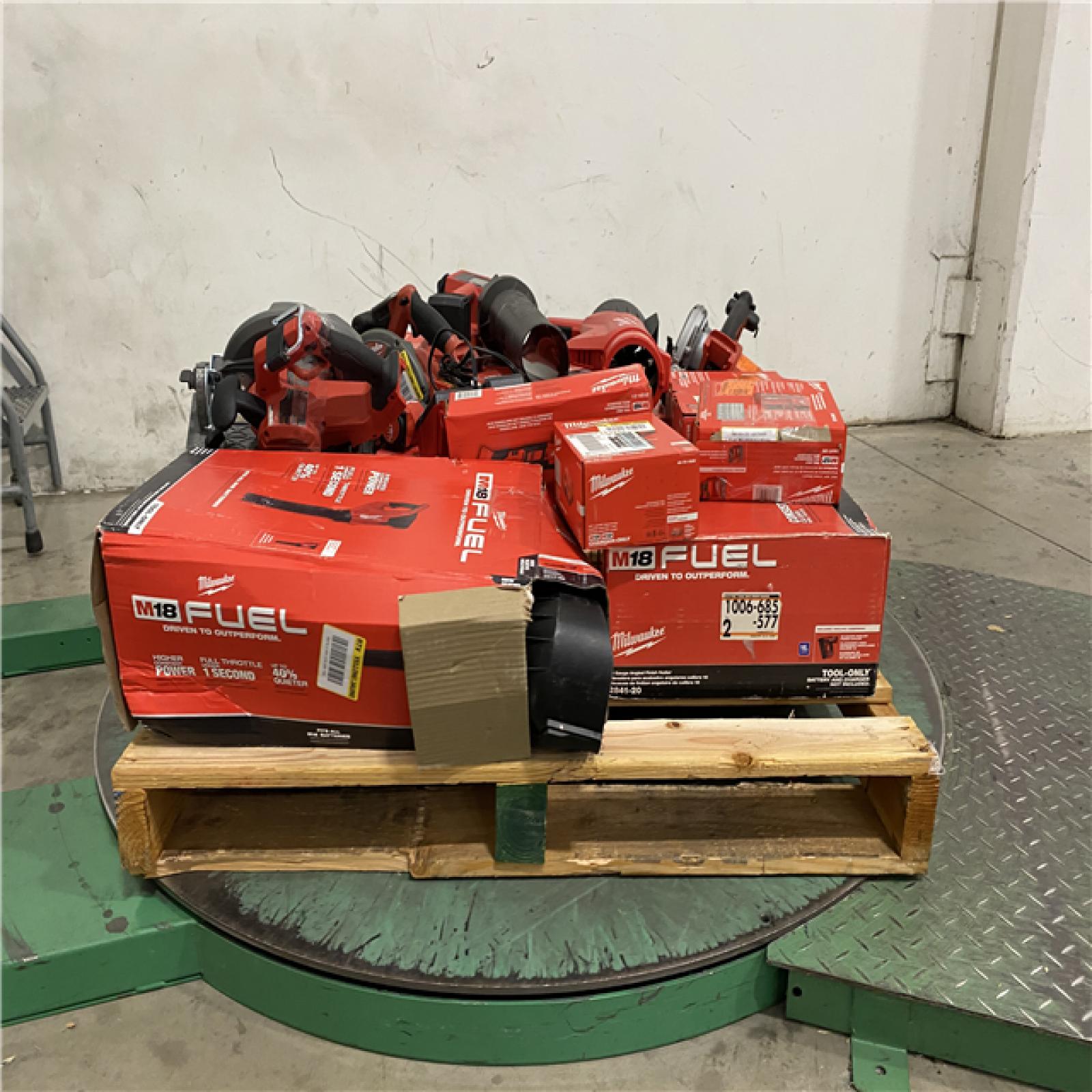 Dallas Location - As-Is MILWAUKEE Tool Pallet